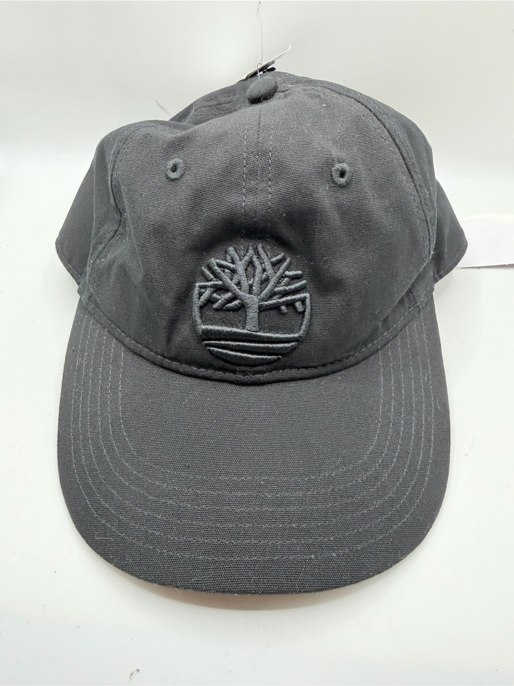Timberland Black Embroidered Tree Logo Cap